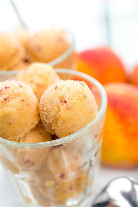 Non Dairy Peach Frozen Dessert