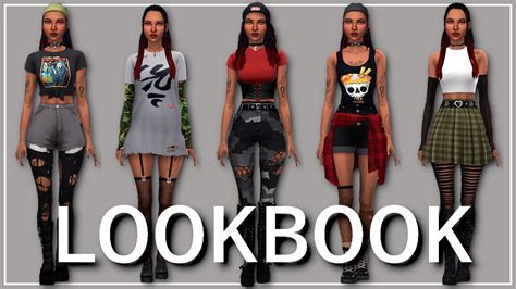 Sims 4 Cc Grunge Clothes Floss Papers