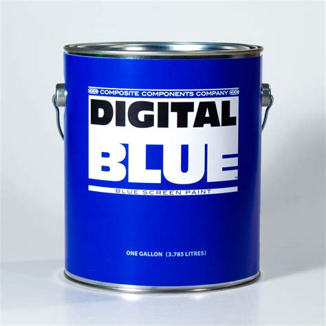 1 Gallon Digital Blue Paint Composite Components Company