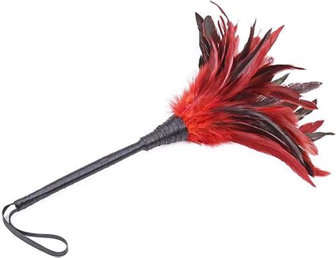 Feather Clit Tickler For Women Bdsm Whip Erotic Spanking Bondage Flirting Slave