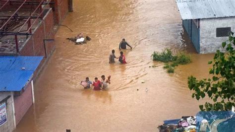 Floods And Landslides Triggered By Incessant Monsoon Rains Across Nepal Have Claimed At Least