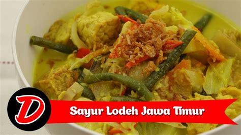 Jenis sayuran dari jawa ini terbuat dari bahan dasar santan dan berbagai campuran sayuran sehingga semakin. Resep Sayur Lodeh Jawa Timur - YouTube | Food, Rice cakes ...
