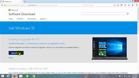 Windows 81 Upgrade Windows 81 To Windows 10 Beginners Start To Finish