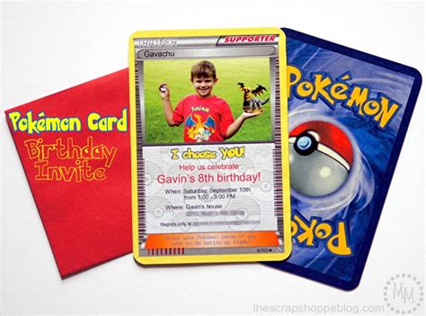 Pokemon Birthday Card Printable Printable Cards