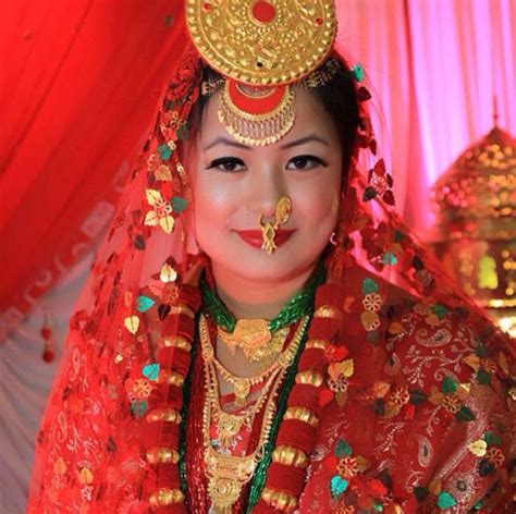Nepali Bride Nepal Culture Nepal Bride