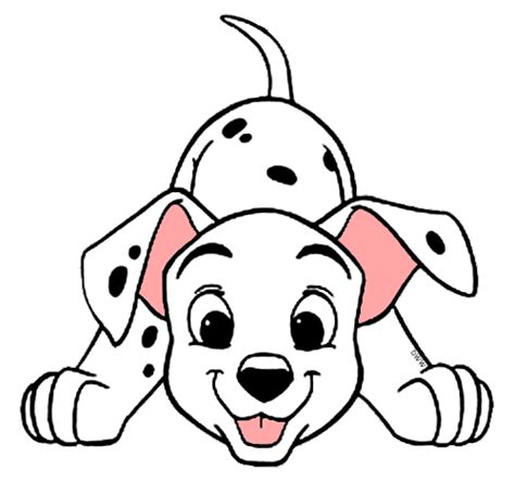 How To Draw A Dalmatian Dog Face Cartoon Puppy 101 Pretty