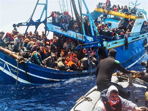 Muertes De Migrantes En El Mediterráneo Central Aumentan Un 200