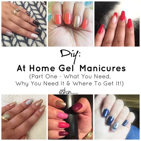 Diy At Home Gel Manicures Part One What You Need Why You Need It