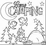 Coloring Camper sketch template