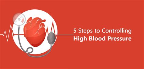 5 Steps To Controlling High Blood Pressure Nh Assurance