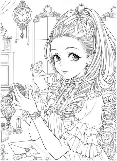 Https://wstravely.com/coloring Page/anime Fairy Black And White Coloring Pages