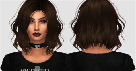 Sims 4 Ccs The Best Peggy Hair By Hallowsims