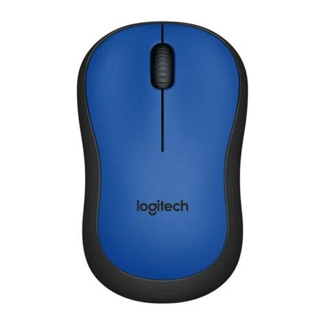 Logitech M220 Wireless Blue Optical Mouse Pc International