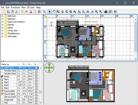Sweet home 3d is a free interior design application that helps you draw the floor plan of your. Sweet Home 3d Furniture Models - lasopaforex