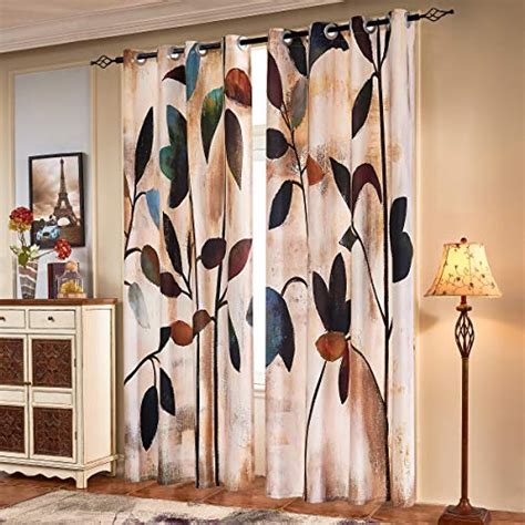 Kids blackout curtains to match your needs. subrtex Printed Curtains Blackout for Bedroom Living Room ...