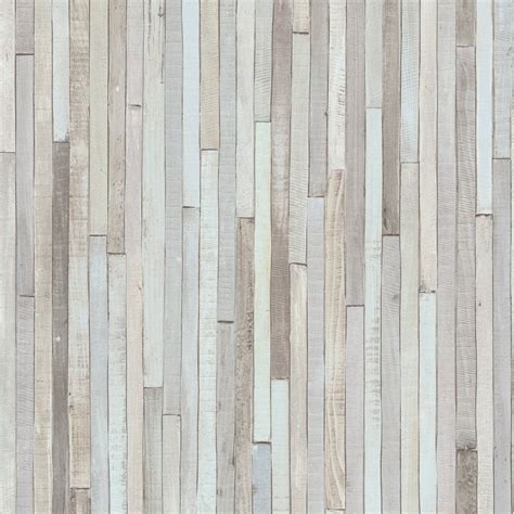 Rasch Portfolio Wooden Panel Striped Cabin Wood Vinyl Wallpaper 280418