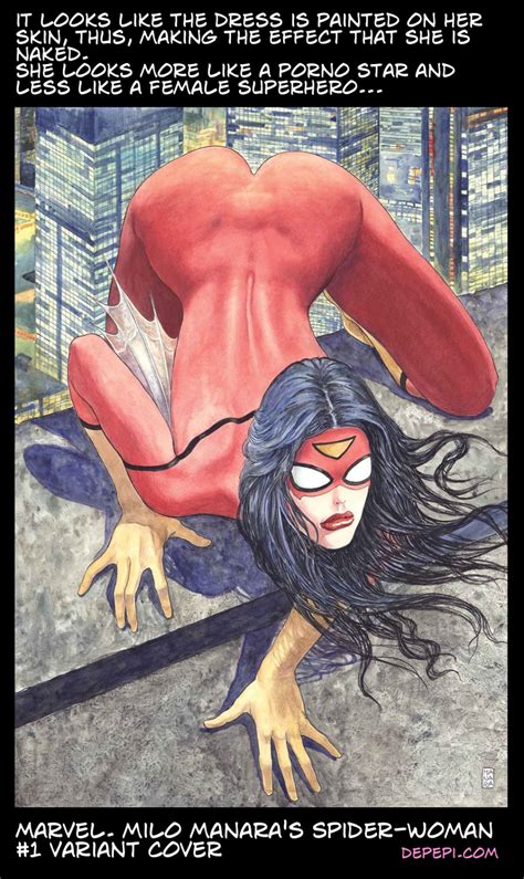 New Spider Woman 1 Variant Cover Is Showing Her Butt