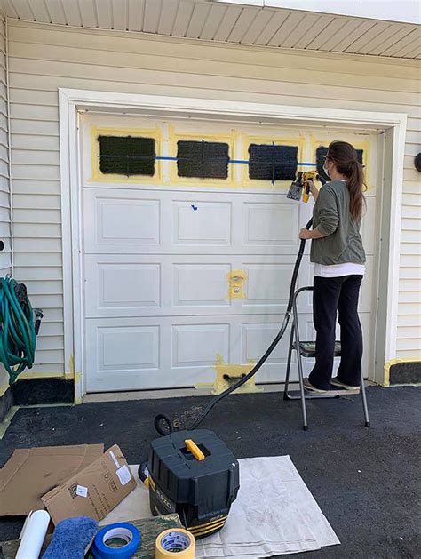 What Paint To Use On Metal Garage Door Home Interior Design