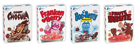 Boo Berry Cereal Boxes