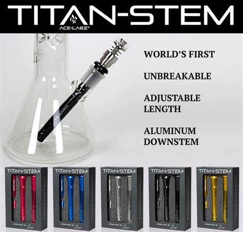 Titan Stem Diffused Downstem Thick Ass Glass