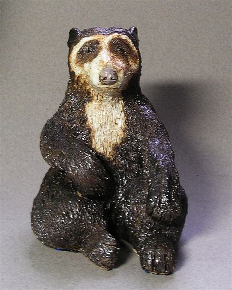 Spectacled Bear Sculpture By Jeanette K Fine Art America