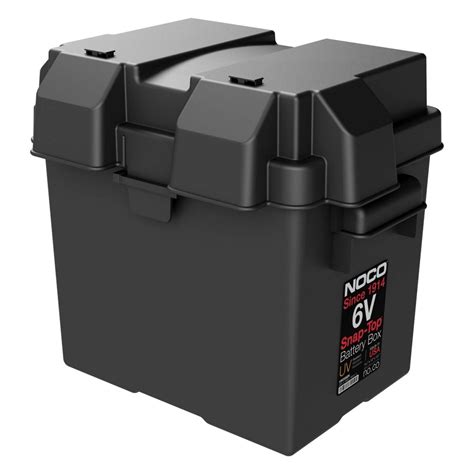 Noco 6 Volt Snap Top Battery Box Hm306bks