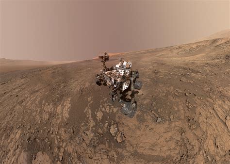 Mars Rover Selfies Turned Into Stunning Self Portrait Cbs News