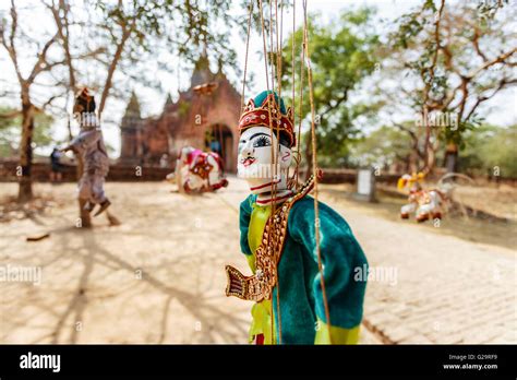Burma Puppet At Bagan Old Town Stock Photo Alamy
