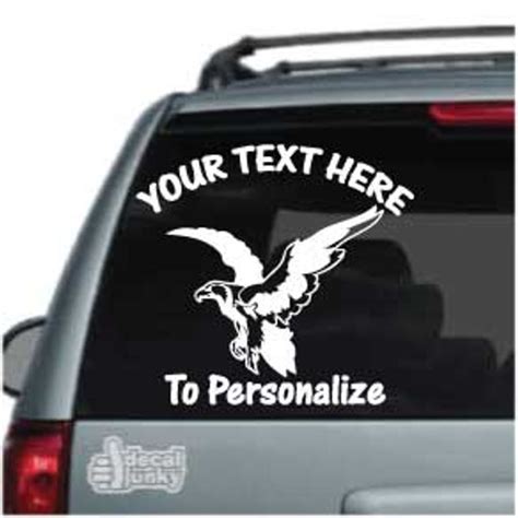 Soaring Eagle Landing Decals And Car Window Stickers Decal Junky