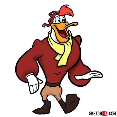How To Draw Launchpad Mcquack Step By Step Drawing Tutorials