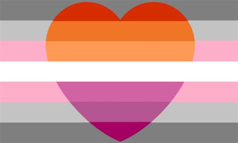 Lesbian Demigirl Flag Rqueervexillology