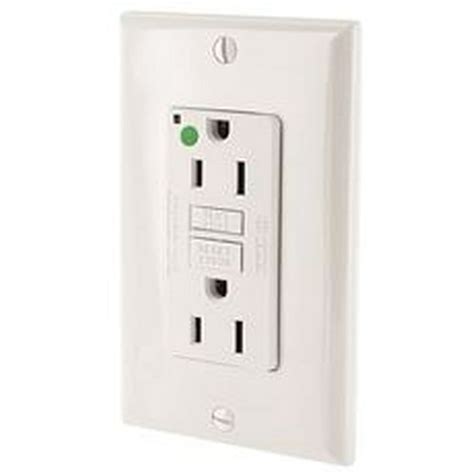 Leviton Smartlockpro 2 Pole Hospital Grade Duplex Gfci Receptacle With