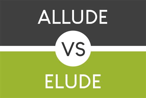 Allude Vs Elude Pick The Correct Word Word Count Tool