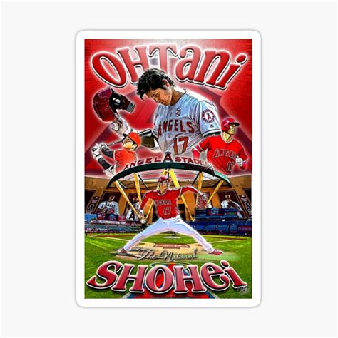 Ohtani Shohei The Natural D 1 Poster Sticker For Sale By Nomercy50