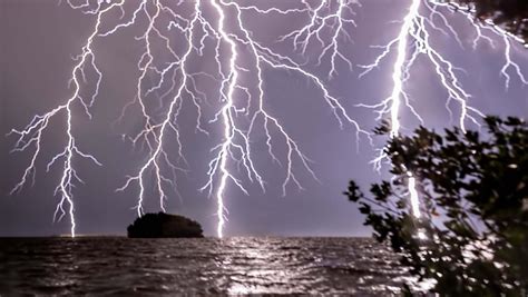 Kayaker Caught In Mega Storm Captures Breathtaking Photos Of Lightning