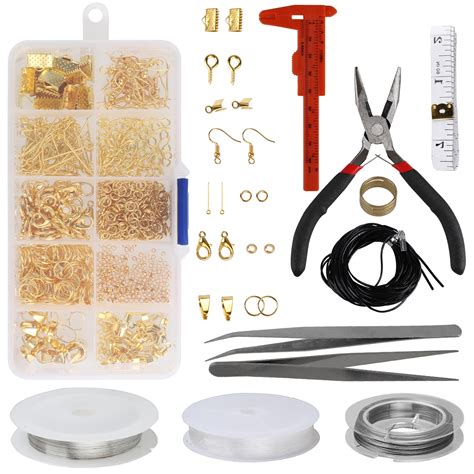 Jewelry Making Kits Include Jump Pliers Clasps Lobster Rings