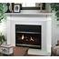 Pearl Mantels 520 48 Berkley MDF Fireplace Mantel In White