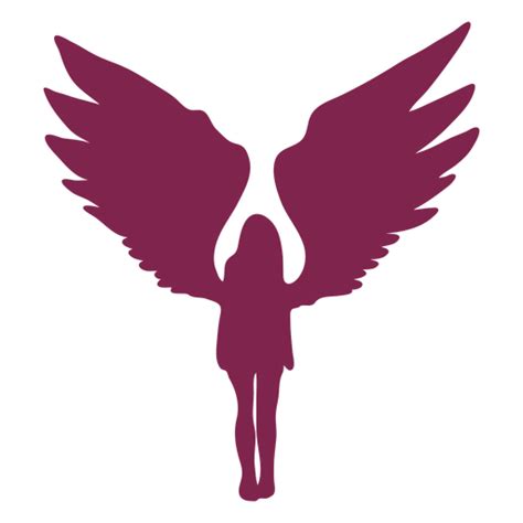 Angelwings Silhouette Png Designs For T Shirt And Merch