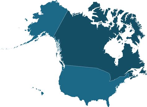 North America Map PNG Images Transparent Background | PNG Play png image