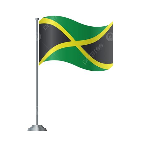 Gambar Bendera Jamaica Jamaica Bendera Hari Jamaica Png Dan Vektor