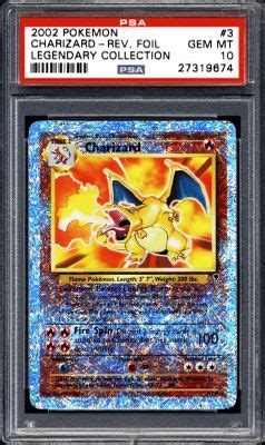 This item was listed in the fixed price format with a best offer option. Auction Prices Realized Tcg Cards 2002 POKEMON LEGENDARY COLLECTION Charizard-Reverse Foil Summary