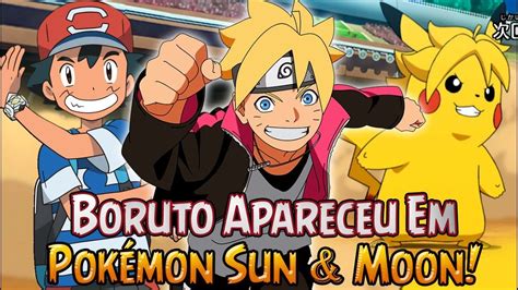 Boruto Aparece Em Pokémon Sun And Moon Youtube
