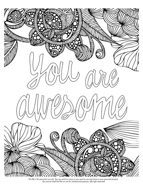 You Re Amazing Clipart Coloring Page 10 Free Cliparts Download Images