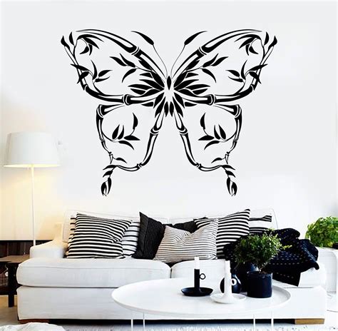 Vinyl Wall Decal Beautiful Butterfly Reed Decorating Room Stickers Unique T 258ig Room