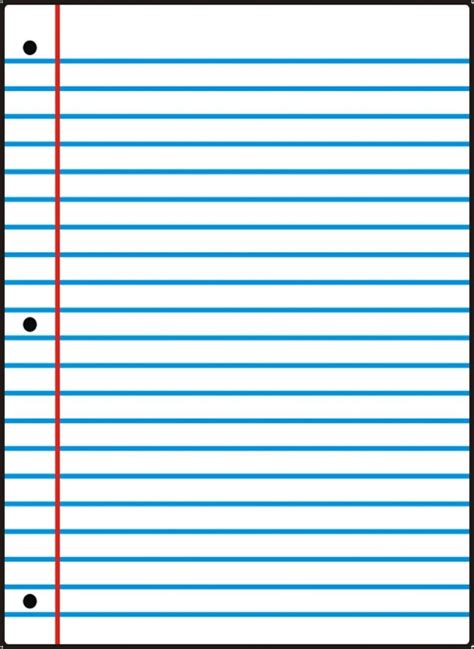 Free Printable Notebook Paper Printable Free Templates Download