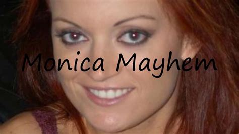 How To Pronounce Monica Mayhem Youtube