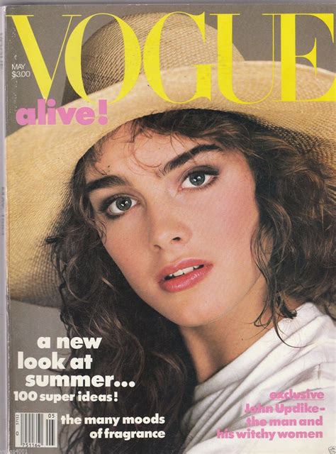 Vintage Vogue Magazine May 1984 Brooke Shields Cover Brooke
