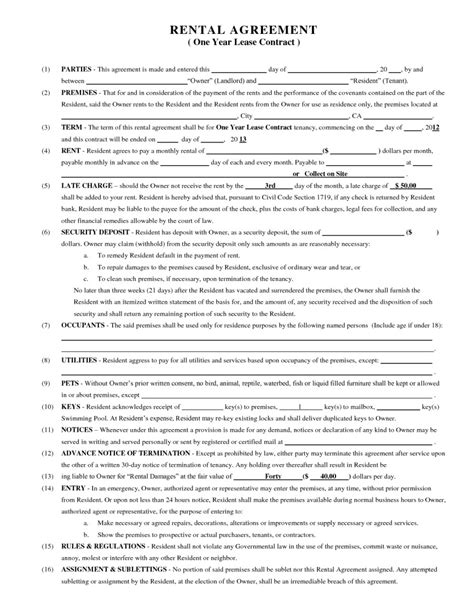 But each serves a very different purpose. Rv Rental Agreement Template Ready to Download - Autismrpphub.org