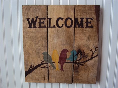 The 25 Best Reclaimed Wood Signs Ideas On Pinterest Reclaimed Wood