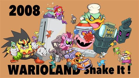 Wario Captain Syrup Queen Merelda Shake King Chortlebot And More Mario And More Drawn